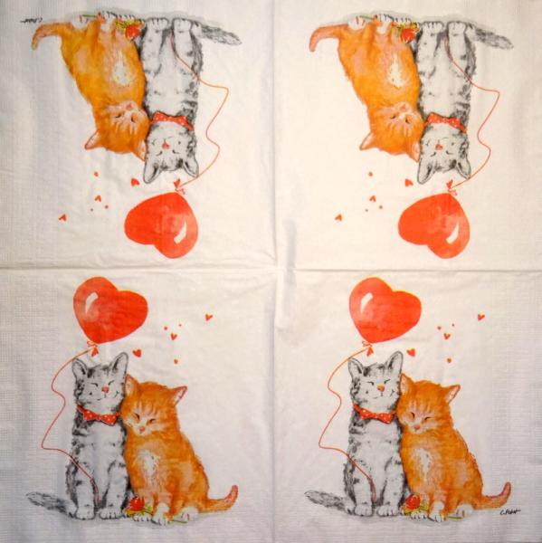 KAT-371 Cats - 3-ply - ppd - Carola Pabst